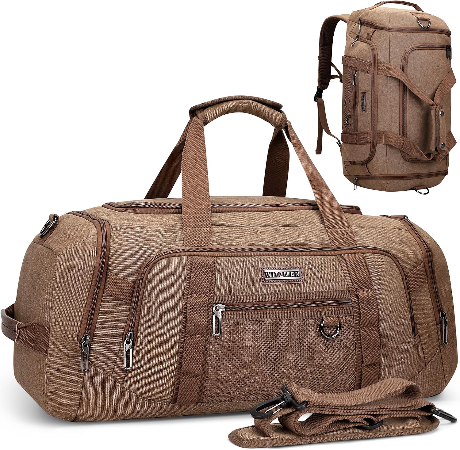 Men'S Shoes - 남성용 캔버스 더플백 3 in 1