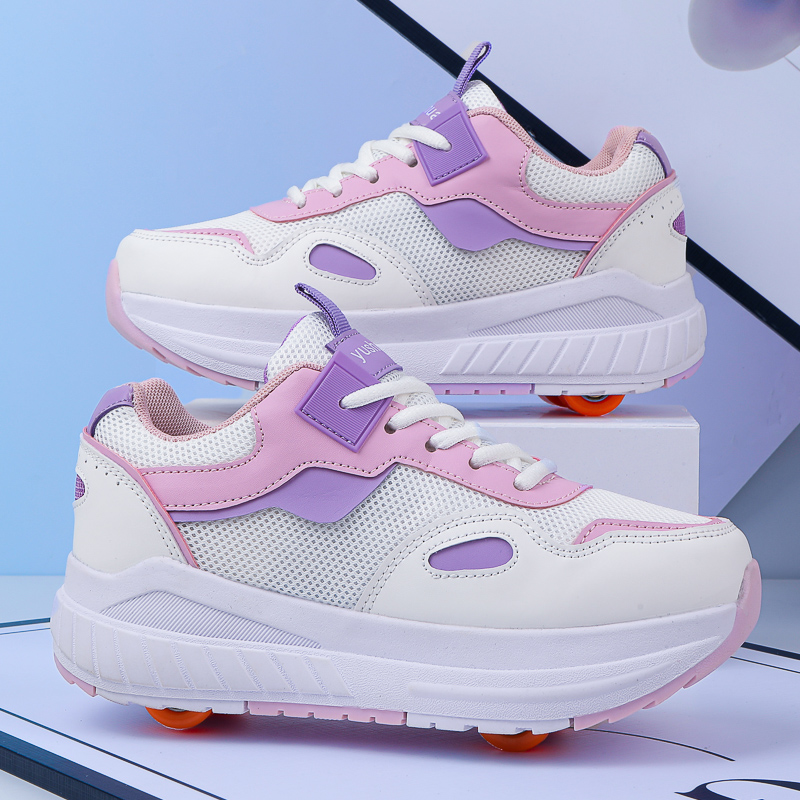 어린이용 롤러스케이트, 4개의 바퀴가 달린 분리형 스니 - Women'S Shoes 리뷰 및 가격