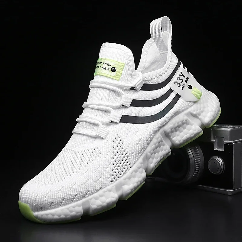 남성용 메쉬 통기성 운동화, 경량 미끄럼 방지 클래식  - Breathable Mesh Athletic Shoes 리뷰 및 가격