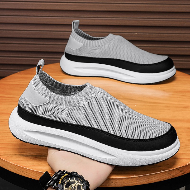 2025 신상 남성 신발 통기성 메쉬 캔버스화 패션 탄 - Breathable Mesh Athletic Shoes 리뷰 및 가격
