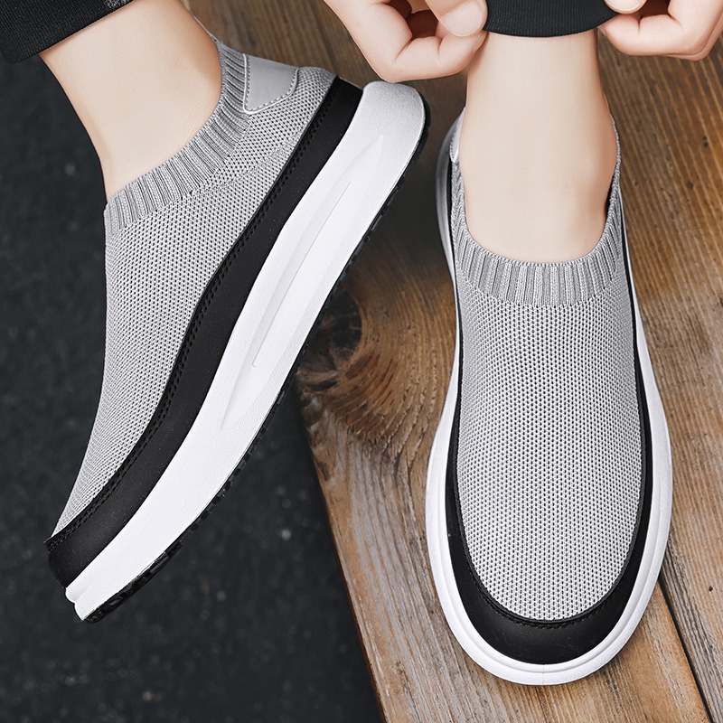 2025 신상 남성 신발 통기성 메쉬 캔버스화 패션 탄 - Breathable Mesh Athletic Shoes 리뷰 및 가격