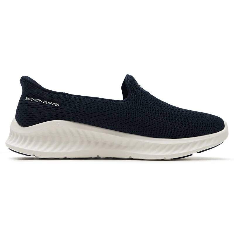 Skechers 125644-NVW 여성용 슬립인 스니 - Knit Fabric Lace Up Sneakers 리뷰 및 가격